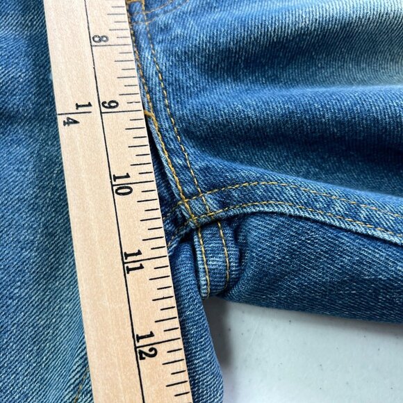 Vintage Ralph Lauren Polo Jeans Womens 12 X 31 Saturday High Rise Straight Leg - Picture 7 of 8